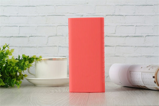 Case For Xiaomi Power Bank 2 10000mAh Rubber Cover Silicone Case For 2018 Powerbank Protector Case Scratchproof 147×71.2×14.2mm