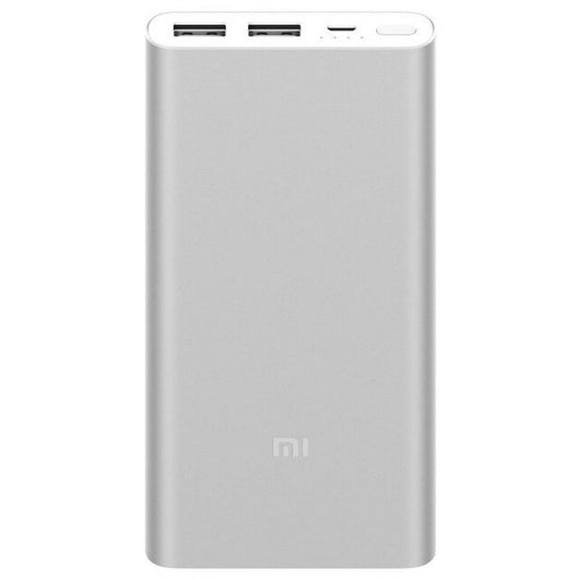 10000mAh Xiaomi Mi Power Bank 2i External Battery Bank 18W Quick Charge Powerbank 10000 PLM09ZM with Dual USB Output for Phone