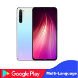 Global Version Xiaomi Redmi Note 8T Note 8 3GB RAM 32GB ROM Octa Core Smartphone Snapdragon 665 48MP Fast Charger Cellphone