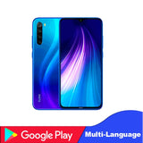 Global Version Xiaomi Redmi Note 8T Note 8 3GB RAM 32GB ROM Octa Core Smartphone Snapdragon 665 48MP Fast Charger Cellphone