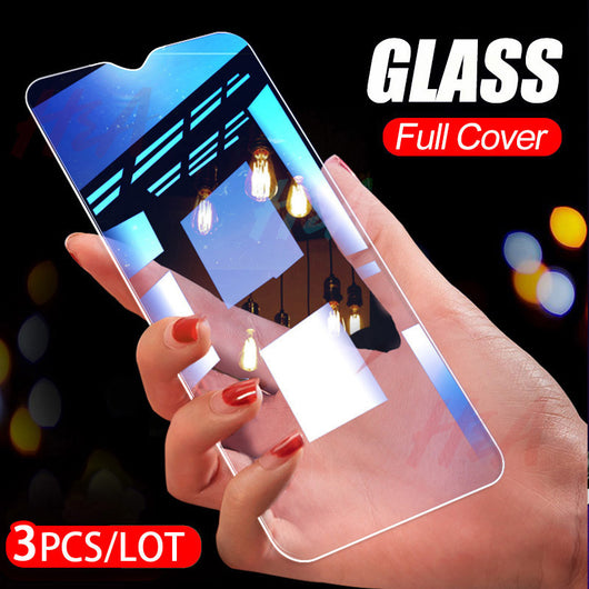 3Pcs Protective Glass for Huawei P30 P20 Lite Pro Mate 20 Lite Pro P Smart 2019 Screen Protector 9H 2.5D Tempered Glass P10 lite