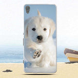 Phone Case For Sony Xperia XA Case F3111 F3112 Soft Silicone TPU Fashion Flower Painted Back Cover For Sony Xperia XA1 Plus Case