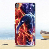 Phone Case For Sony Xperia XA Case F3111 F3112 Soft Silicone TPU Fashion Flower Painted Back Cover For Sony Xperia XA1 Plus Case