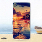 Phone Case For Sony Xperia XA Case F3111 F3112 Soft Silicone TPU Fashion Flower Painted Back Cover For Sony Xperia XA1 Plus Case