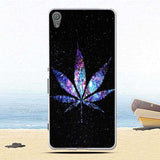 Phone Case For Sony Xperia XA Case F3111 F3112 Soft Silicone TPU Fashion Flower Painted Back Cover For Sony Xperia XA1 Plus Case