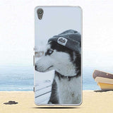 Phone Case For Sony Xperia XA Case F3111 F3112 Soft Silicone TPU Fashion Flower Painted Back Cover For Sony Xperia XA1 Plus Case