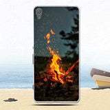 Phone Case For Sony Xperia XA Case F3111 F3112 Soft Silicone TPU Fashion Flower Painted Back Cover For Sony Xperia XA1 Plus Case