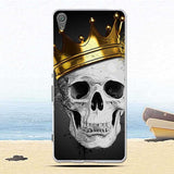 Phone Case For Sony Xperia XA Case F3111 F3112 Soft Silicone TPU Fashion Flower Painted Back Cover For Sony Xperia XA1 Plus Case