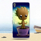 Phone Case For Sony Xperia XA Case F3111 F3112 Soft Silicone TPU Fashion Flower Painted Back Cover For Sony Xperia XA1 Plus Case