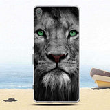 Phone Case For Sony Xperia XA Case F3111 F3112 Soft Silicone TPU Fashion Flower Painted Back Cover For Sony Xperia XA1 Plus Case