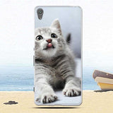 Phone Case For Sony Xperia XA Case F3111 F3112 Soft Silicone TPU Fashion Flower Painted Back Cover For Sony Xperia XA1 Plus Case