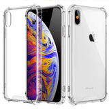 Fashion Shockproof Bumper Transparent Silicone Phone Case For iPhone 11 X XS XR XS Max 8 7 6 6S Plus Clear protection Back Cover