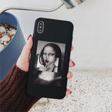 For iphone 11 Case Mona Lisa Art David Soft Silicone Phone Case cover For Apple iPhone 5S SE 6 6s 7 8 Plus XR XS 11Pro Max Case