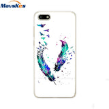 For Huawei Y5 2018 Case 5.45 Inch TPU Phone Case For Huawei Y 5 Y5 Prime 2018 Cover Silicone Case on Huawei Y5 Lite 2018 DRA-LX5