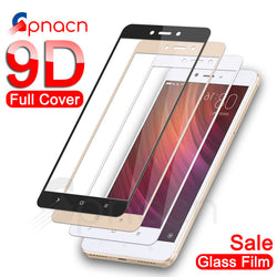 9D Protective Glass For Xiaomi Redmi Note 4 4X 5 5A Pro Screen Protector For Redmi 5 Plus S2 4X 5A Tempered Glass Film Case