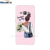 For Coque Samsung Galaxy J1 2016 Case Soft TPU Silicone Case For Funda Samsung J1 6 2016 J120 J120F J120H J120F/ds Phone Cases