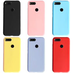 For Xiaomi Mi A1 Case Silicon Soft Matte TPU Phone Case Back Cover For Xiaomi MiA1 Mi 5X Xiomi Mi A1 Cases Bumper Coque Funda