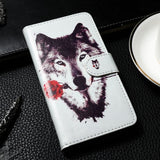 Flip PU Leather Cases For TP-Link Neffos C9A C7 C5A Y7 Y5 X1 Lite C5 Plus Case Painted Wallet Cover TP910A TP706A TP904A TP802A