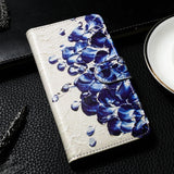 Flip PU Leather Cases For TP-Link Neffos C9A C7 C5A Y7 Y5 X1 Lite C5 Plus Case Painted Wallet Cover TP910A TP706A TP904A TP802A