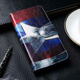 Flip PU Leather Cases For TP-Link Neffos C9A C7 C5A Y7 Y5 X1 Lite C5 Plus Case Painted Wallet Cover TP910A TP706A TP904A TP802A