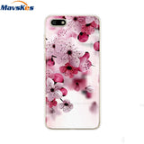 For Huawei Y5 2018 Case For Huawei Y5 Lite 2018 / Y5 Prime 2018 Case Soft Silicone Cover Cute TPU Fundas Coque for Y 5 2018