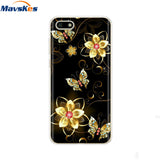 For Huawei Y5 2018 Case For Huawei Y5 Lite 2018 / Y5 Prime 2018 Case Soft Silicone Cover Cute TPU Fundas Coque for Y 5 2018