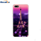 For Huawei Y5 2018 Case For Huawei Y5 Lite 2018 / Y5 Prime 2018 Case Soft Silicone Cover Cute TPU Fundas Coque for Y 5 2018