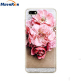 For Huawei Y5 2018 Case For Huawei Y5 Lite 2018 / Y5 Prime 2018 Case Soft Silicone Cover Cute TPU Fundas Coque for Y 5 2018