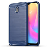 For Xiaomi Redmi 8 Case Carbon fiber Cover Full Protection Phone Case For Xiaomi Redmi 8A 8 A Case Cover Shockproof Bumper Shell