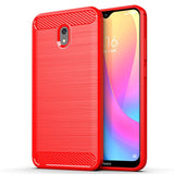 For Xiaomi Redmi 8 Case Carbon fiber Cover Full Protection Phone Case For Xiaomi Redmi 8A 8 A Case Cover Shockproof Bumper Shell