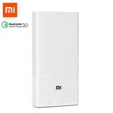 Original Xiaomi Power Bank 20000mAh 2C Portable Charger Support QC3.0 Dual USB Mi External Battery Bank 20000 for Mobile Phones