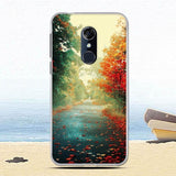 Case For Alcatel 3L 5034D Case Coque For Alcatel 3 5052Y 5052D 2018 Case Soft Painted Silicone Cover Fundas Coque Housing Shell