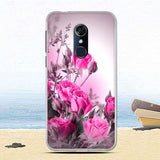 Case For Alcatel 3L 5034D Case Coque For Alcatel 3 5052Y 5052D 2018 Case Soft Painted Silicone Cover Fundas Coque Housing Shell