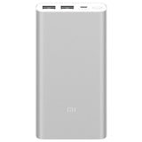 10000mAh Xiaomi Mi Power Bank 2i External Battery Bank 18W Quick Charge Powerbank 10000 PLM09ZM with Dual USB Output for Phone