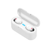 F9 TWS Wireless Bluetooth Earphone LED Display With 2000mAh Power Bank LED Display Earbuds  With Microphone For Smart Phone