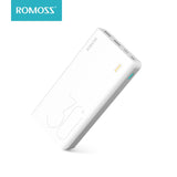 30000mAh ROMOSS Sense 8+ Power Bank Portable External Battery With QC Two-way Fast Charging Portable Powerbank Charger For Phone