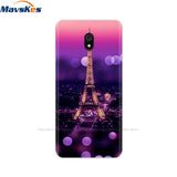 For Xiaomi Redmi 8A Case Silicone Transparent Back Cover Phone Shell For Xiomi Redmi 8 Soft Case 8A Redmi8 Print Painted Covers