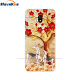 For Xiaomi Redmi 8A Case Silicone Transparent Back Cover Phone Shell For Xiomi Redmi 8 Soft Case 8A Redmi8 Print Painted Covers