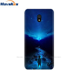 For Xiaomi Redmi 8A Case Silicone Transparent Back Cover Phone Shell For Xiomi Redmi 8 Soft Case 8A Redmi8 Print Painted Covers