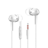 Wired Earphone Stereo In-Ear 3.5mm Earphone Hedaphones Bass Sound Earbuds Headset With Mic For Phone auriculares fone de ouvido