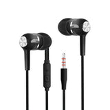 Wired Earphone Stereo In-Ear 3.5mm Earphone Hedaphones Bass Sound Earbuds Headset With Mic For Phone auriculares fone de ouvido