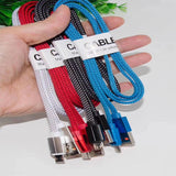 Micro USB Cable Quick Charger Cable Nylon Braided USB Charger For Xiaomi Huawei LG Samsung Android Mobile Phone Charging Cord