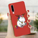 For Huawei Honor 10 10i 20i 20Lite 9 Lite 20 20 Pro 8C 8X 8S 8A Mate 10 Lite Happy New Year Deer Case For Honor 7A Pro 7C AUM-L4