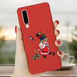 For Huawei Honor 10 10i 20i 20Lite 9 Lite 20 20 Pro 8C 8X 8S 8A Mate 10 Lite Happy New Year Deer Case For Honor 7A Pro 7C AUM-L4