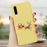 For Huawei Honor 10 10i 20i 20Lite 9 Lite 20 20 Pro 8C 8X 8S 8A Mate 10 Lite Happy New Year Deer Case For Honor 7A Pro 7C AUM-L4