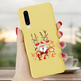 For Huawei Honor 10 10i 20i 20Lite 9 Lite 20 20 Pro 8C 8X 8S 8A Mate 10 Lite Happy New Year Deer Case For Honor 7A Pro 7C AUM-L4