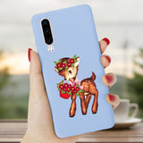 For Huawei Honor 10 10i 20i 20Lite 9 Lite 20 20 Pro 8C 8X 8S 8A Mate 10 Lite Happy New Year Deer Case For Honor 7A Pro 7C AUM-L4