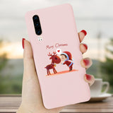 For Huawei Honor 10 10i 20i 20Lite 9 Lite 20 20 Pro 8C 8X 8S 8A Mate 10 Lite Happy New Year Deer Case For Honor 7A Pro 7C AUM-L4