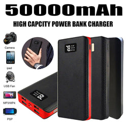 Portable Ultrathin Powerbank External Battery USB Charger Power Bank Mobile Phones Charging for Xiaomi iPhone Generic Emergency