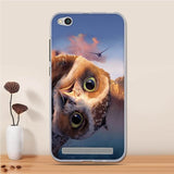 Case For Xiaomi Redmi 5A Case Cover Silicon Case For Xiaomi Redmi 5A Cover 3d Cat Flower Cartoon Fundas For xiaomi Redmi 5A Capa